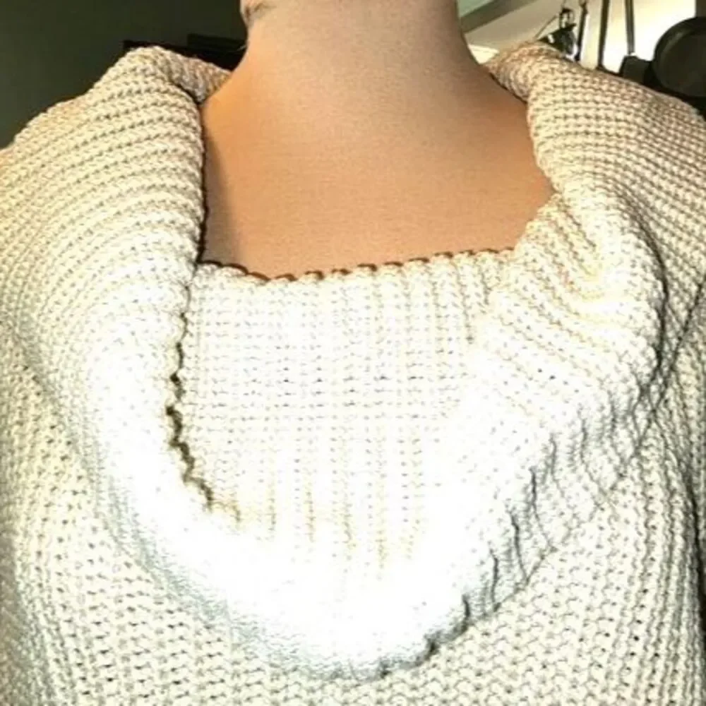 Favlux Fashion NWT Beige Chunky‎ Knit Cowl Neck Sweater Plus Size 2X